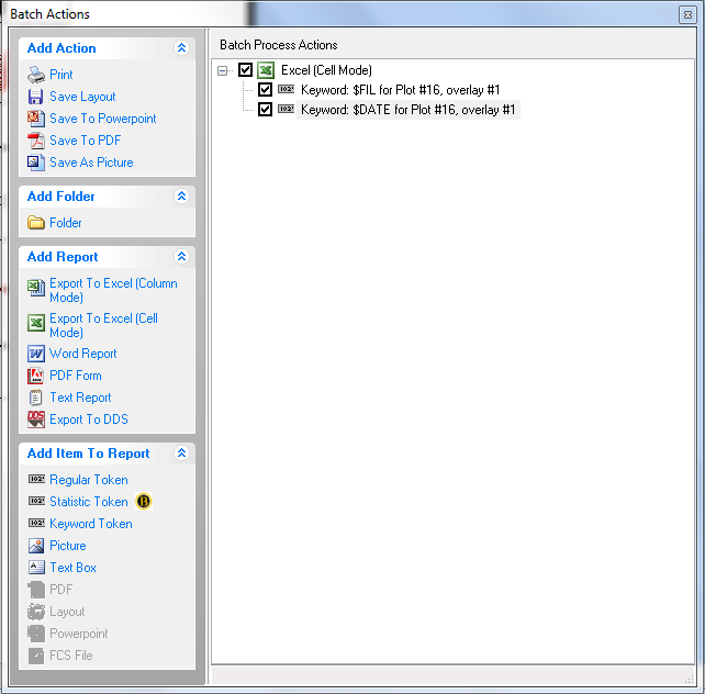 图T9.23  Batch Actions Window with $DATE Keyword Exported (批操作窗口上显示要被导出的$DATE关键字)