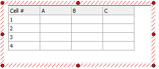 图T15.6  Empty Data Grid (空白的数据网格)