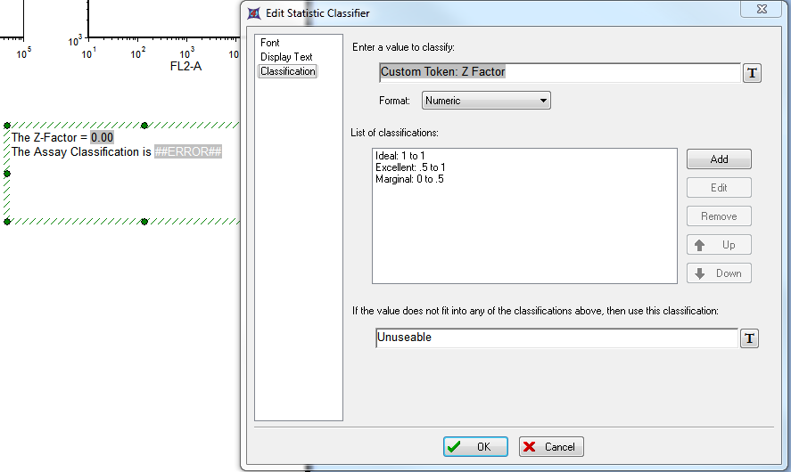 图T18.39  Changing the Classification Token to Z Factor (把分类器标记修改为Z因子)