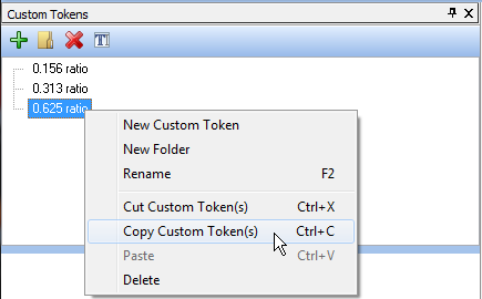 图T17.16  Copy Custom Token(s) Item in the Pop-up Menu (使用弹出菜单复制自定义标记)