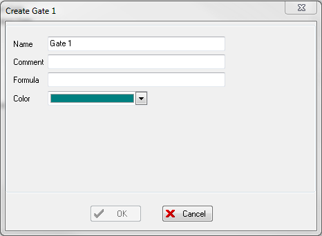 图T4.16  Create Gate Dialog (创建门对话框)