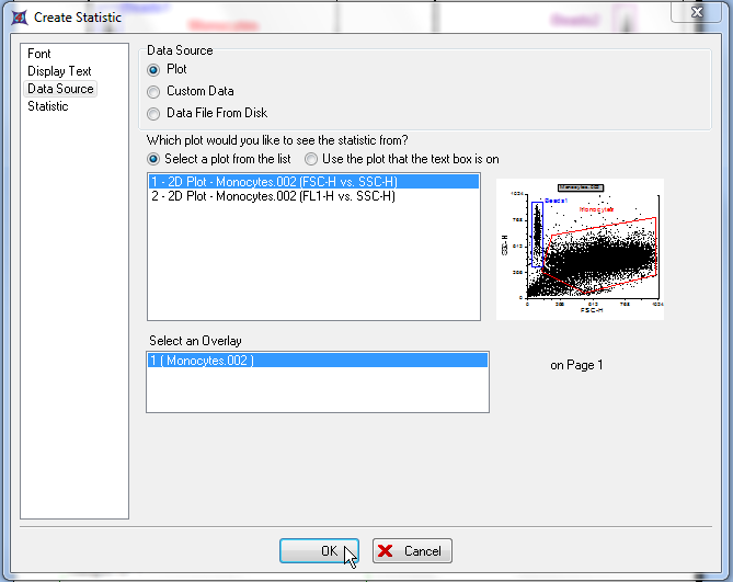 图T22.18  Create Statistic Dialog -- Data Source (创建统计对话框 -- 数据源)