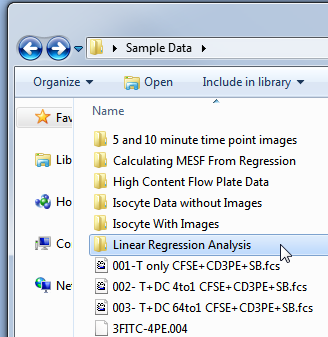 图T27.34  Paste the FITCMESFCalib.AllExtraKeywords.txt File into the Linear Regression Analysis Folder (把FITCMESFCalib.AllExtraKeywords.txt文件粘贴到线性回归分析文件夹)