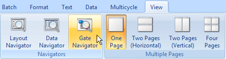 图T13.2  Selecting the Gate Navigator Command (选择门导航器命令)