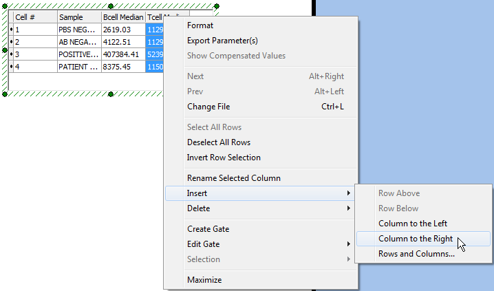 图T15.29  Inserting a New Column into the Data Grid (在数据网格中插入新的一列)