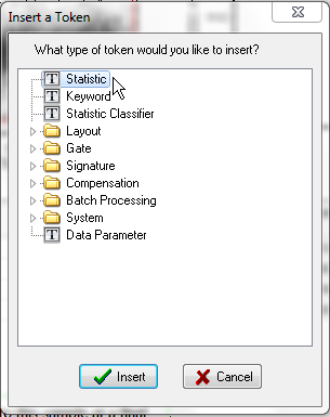 图T22.17  Insert a Token Dialog (插入标记对话框)