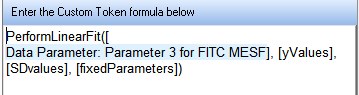 图T27.14  The Perform Linear Fit Function with the xValues Parameter Defined as a Token (x值参数被定义为标记的"执行线性拟合"函数)