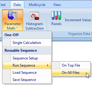 图T21.5  Applying the Parameter Math Formula to All Files (把参数数学公式应用到所有文件上)