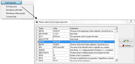 图T3.17  Select FCS Keyword (选择FCS关键字)
