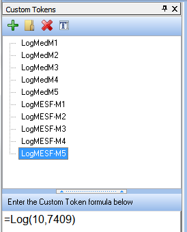 图T27.2  Selecting the LogMESF-M5 Custom Token (选中自定义标记LogMESF-M5)