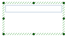 Figure 19.43 When the Custom Token Display type is set to Edit box, an editable box will appear in the layout. This one appears empty as the original Custom Token formula was not defined (i.e., left empty)