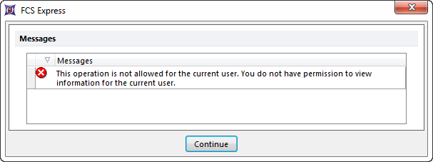 Figure 32.13  Operation Not Allowed