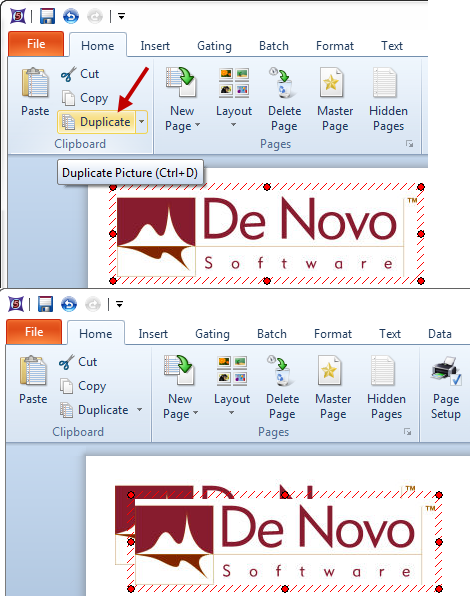 Figure T1.7  Duplicating Objects