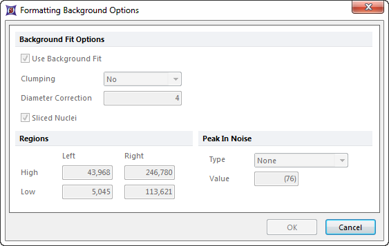 Figure 25.10  Formatting Background Options Dialog