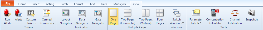 Figure 3.21  View Tab