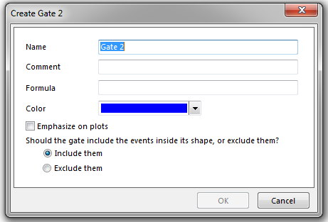 Figure 9.5  Creating a Combination Gate