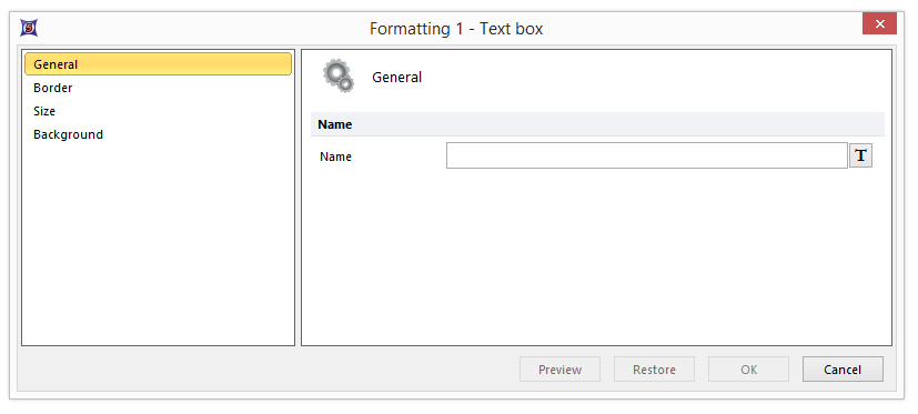 Figure T5.10 Formatting Text Box Dialog