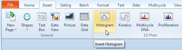 Figure T29.22 Selecting histogram from the Insert tab of the Ribbon Figure T29.22 Selecting histogram from the Insert tab of the Ribbon