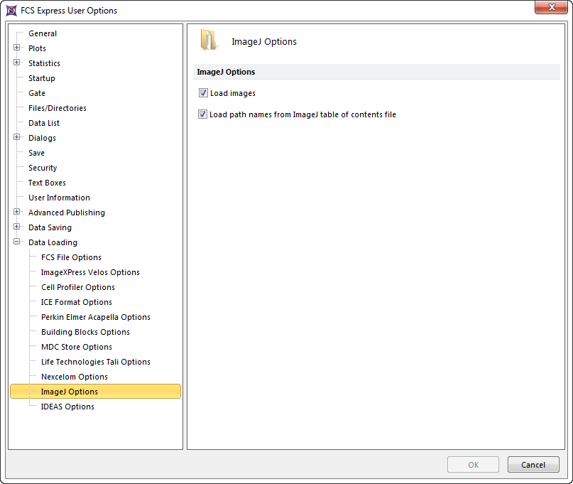 Figure 8.43  ImageJ options