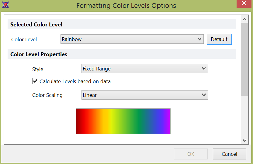 Figure 8.98  Contour Level Options