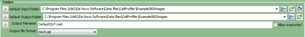 Figure T24.13  Set the Default Input and Output Folders to the Same Location