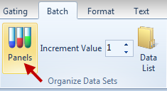 Figure T10.1  Selecting the Panels Command