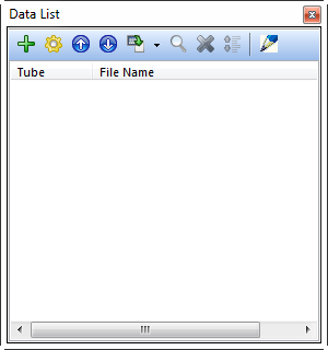 Figure T10.6  Data List Window