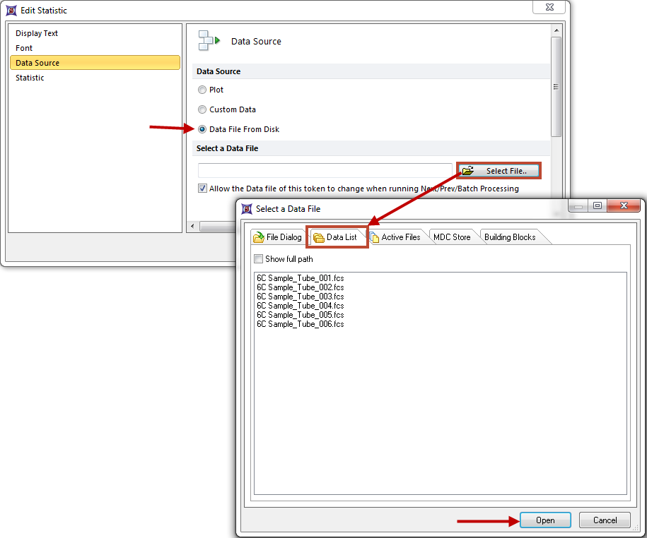 Editing the Data Source of a Token thru the Data List