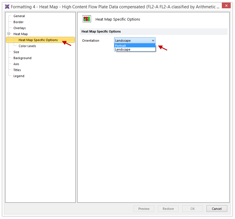 Figure  T18.7  Changing Orientation from Landscape to Portrait