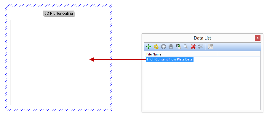 Figure 18.15b - Drag&Drop from Data List