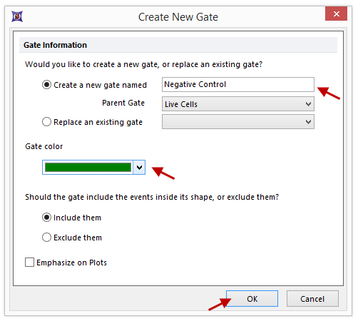 Figure T18.21b - Create New Gate window