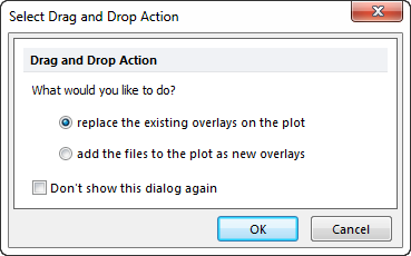 Figure 7.3  Select Drag and Drop Action Dialog