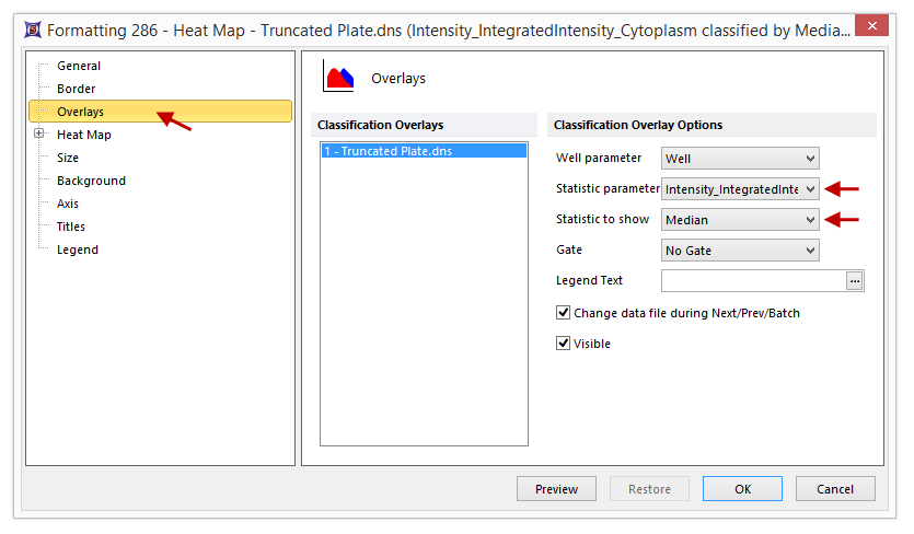 Figure T28.34 Format Options for Heat Map