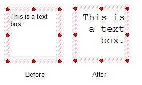 Figure T5.8  Formatting a Text Box