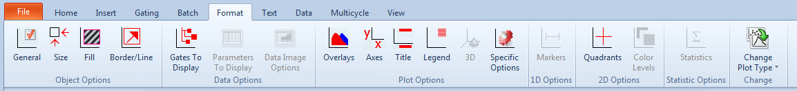 Figure 3.15  Format Tab