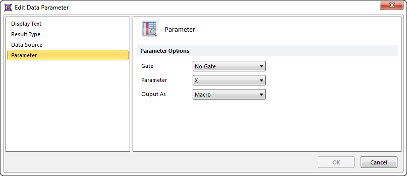 Figure 11.53  Create Data Parameter -- Parameter Page