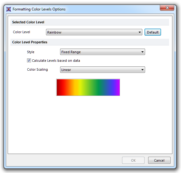 Figure 8.76  Contour Level Options