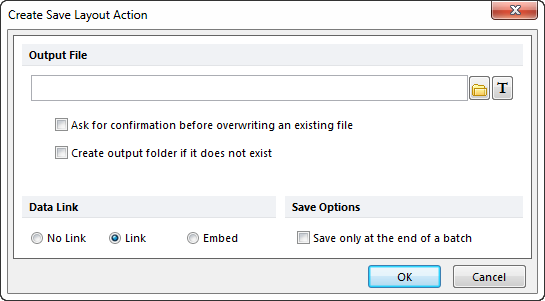 Figure 20.9  Create Save Layout Action Dialog