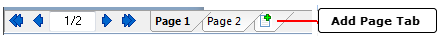 Figure 4.7  Add Page Tab