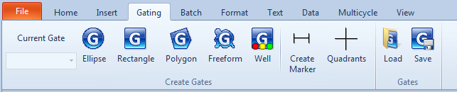 Figure 3.13  Gating Tab