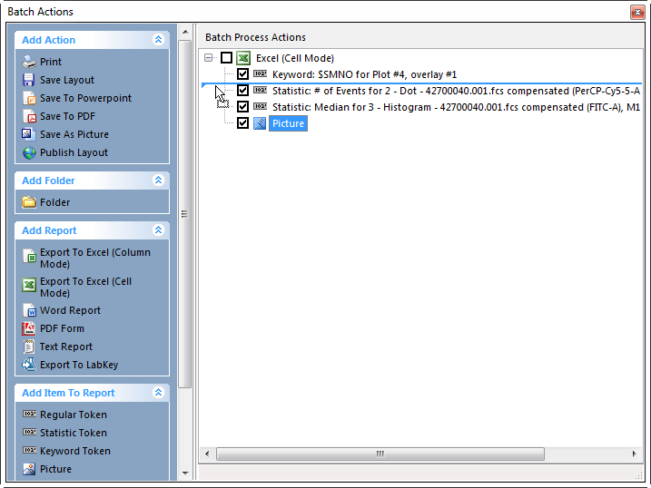 Figure 20.30  Repositioning a Token in a Report
