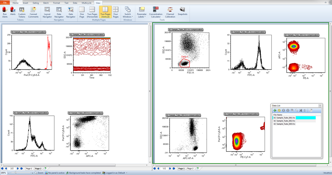 Figure 4.13  Two Pages (Vertical) View