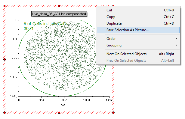 Figure T28.91 Saving a Selected Plot as a Picture