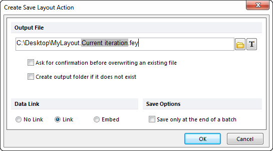 Figure 20.11  Example Output File with Current Iteration Token