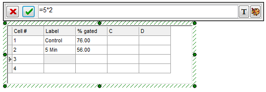 Figure 11.7  Custom Data -- Entering a Formula