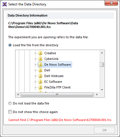 Figure 4.5  Missing Linked Data