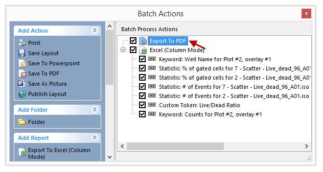 Figure T28.82  Editing the PDF Export Settings