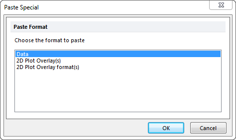 Figure 7.2  Paste Special Dialog