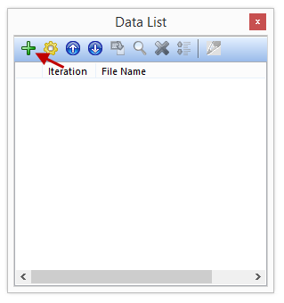 Figure T28.56  Empty Data List