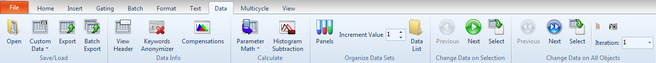 Figure 3.17  Data Tab